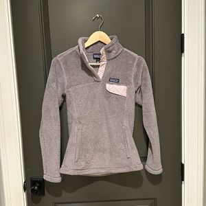 Womens patogonia fleece pullover